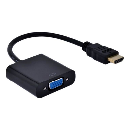 Adaptateur HDMI vers VGA avec audio – Noir