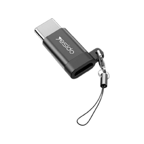 Adaptateur OTG – Micro-USB femelle vers USB-C mâle – Yesido GS04