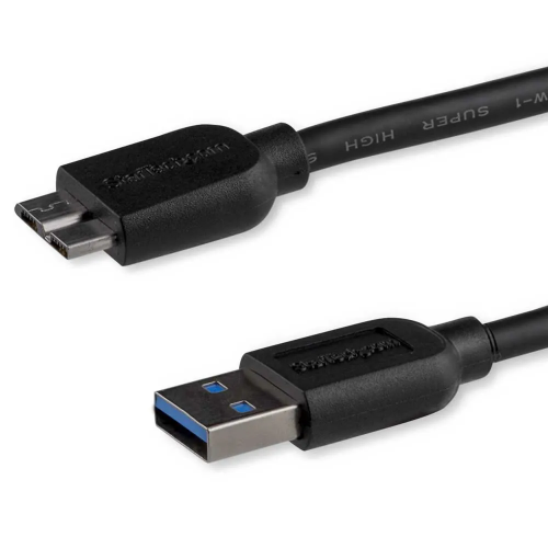 Câble USB-C vers Micro-B – 35 cm – Noir