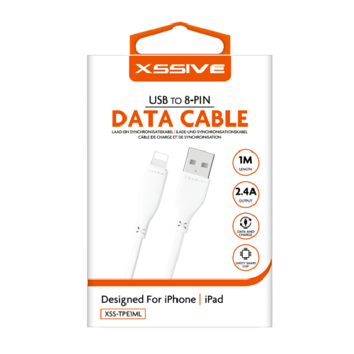 Câble USB vers Lightning 1 m – Xssive XSS-TPE1ML
