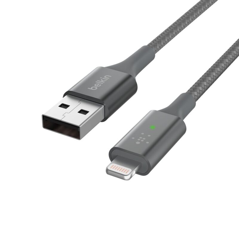 Câble USB-A vers Lightning avec voyant de recharge LED - Image 4
