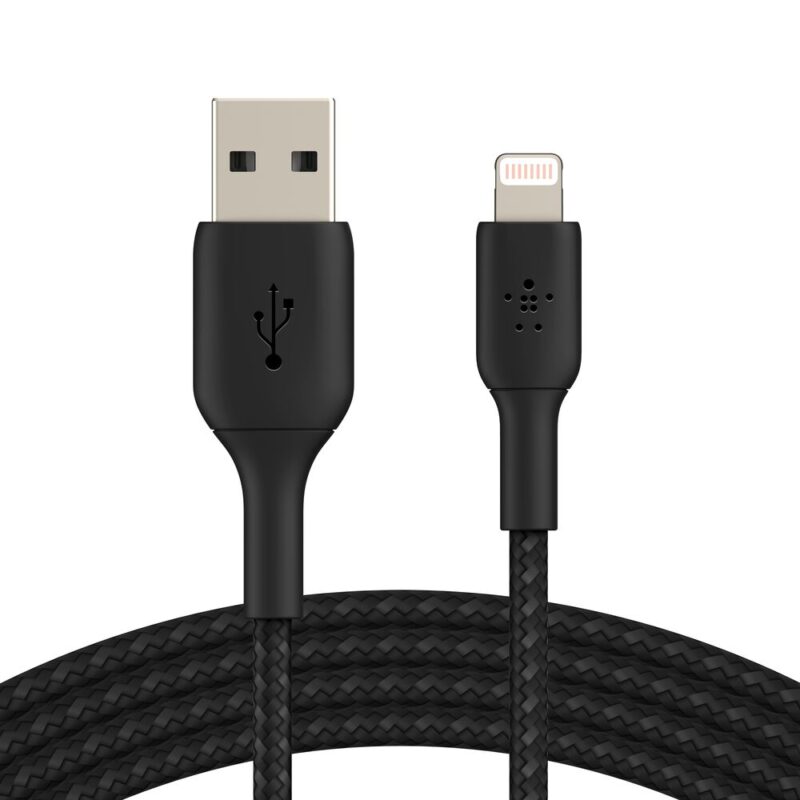 Câble à gaine tressée Lightning vers USB-A